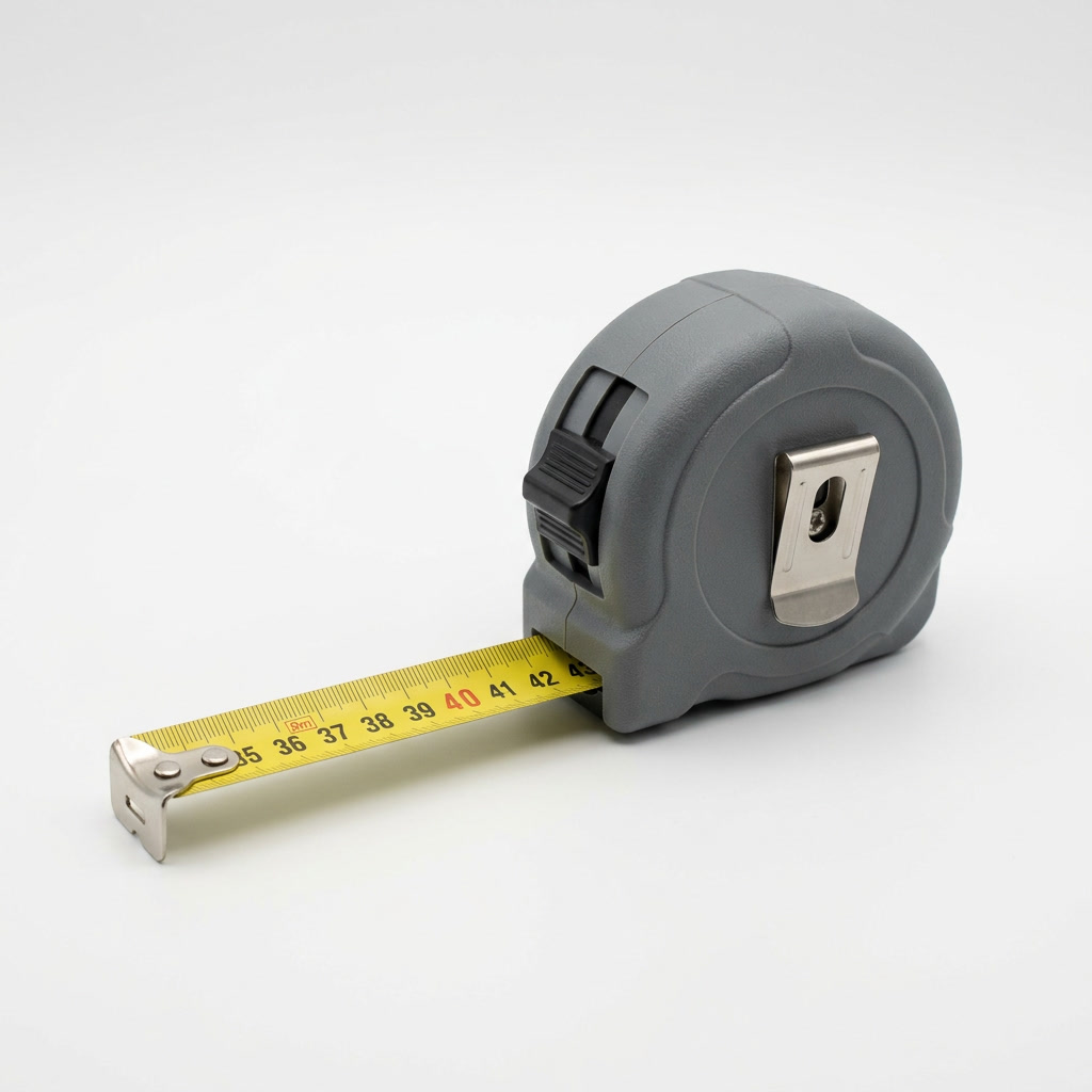 Studio Standard Issue — a plain grey utilitarian tape measure